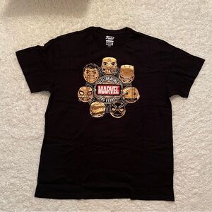 Marvel Funko Black & Gold Celebrating 85 Years T-Shirt Size XL